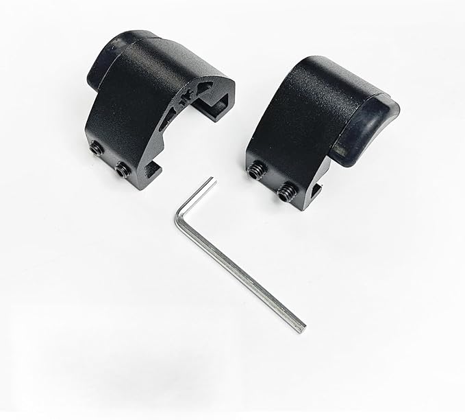 Homacer Sliding Barn Door Hardware Black Carbon Steel Door Stopper by HOMACER