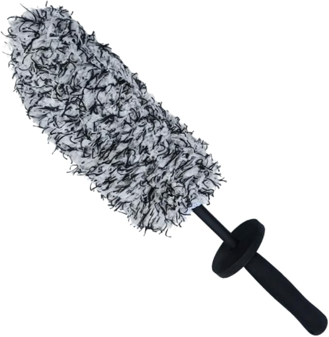 Soft Wheel Cleaning Brush, Metal-Free Wheel Mop Safe by HEROWORLD