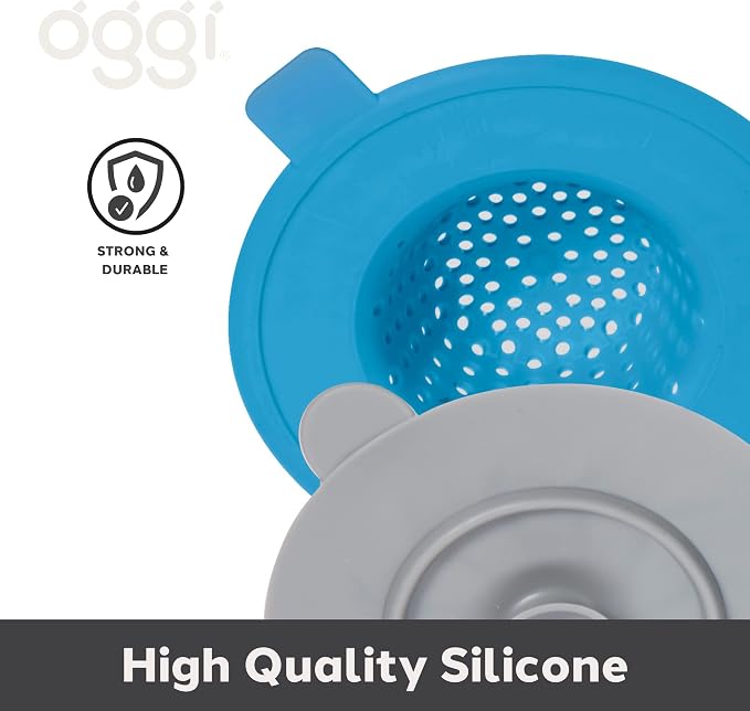 OGGI Silicone Sink Strainer & Stopper Set- Great Kitchen Sink Strainer - Image 5