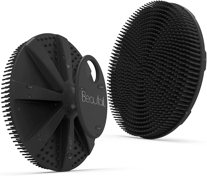 Silicone Body Scrubber, BEAUTAIL Shower Bath Scrubber, More Hygienic Than by BEAUTAIL