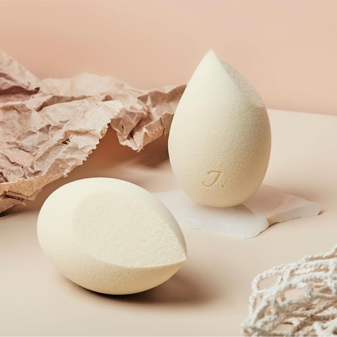 JUNO & Co. Microfiber Makeup Sponge, Dual Layer Technology - Image 6