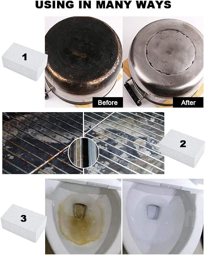 Non Scratch Grillstone Magic Blackstone Block Cleaner Clean Brick Stone Scraper - Image 3