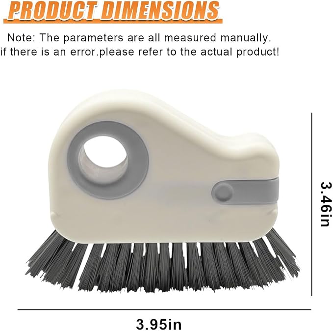 YoRise 2 in 1 Car Groove Cleaning Brush, Universal Auto Door Crevice Cleaning - Image 2