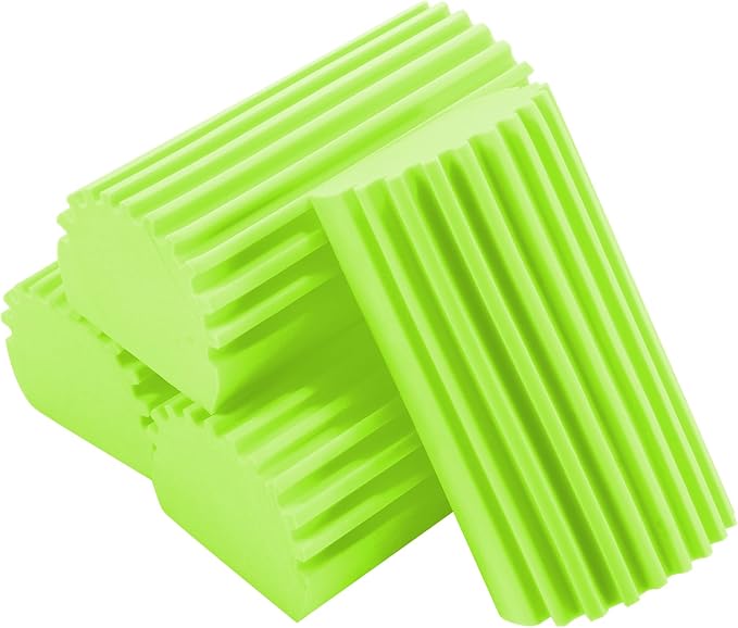 4-Pack Damp Cleaning Sponge Brush Set by Adyoney