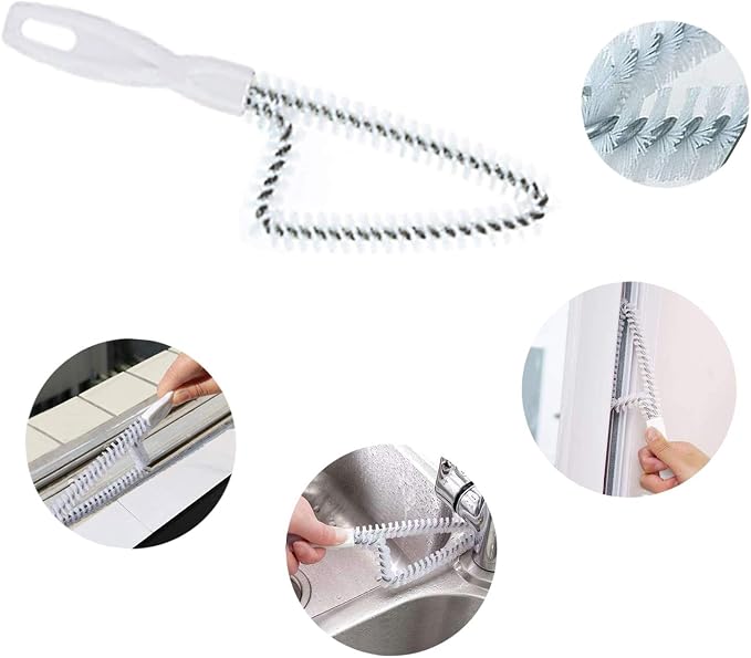 8 Pcs Hand-held Groove Gap Cleaning Tools, Door Window Track Cleaning Tools - Image 5