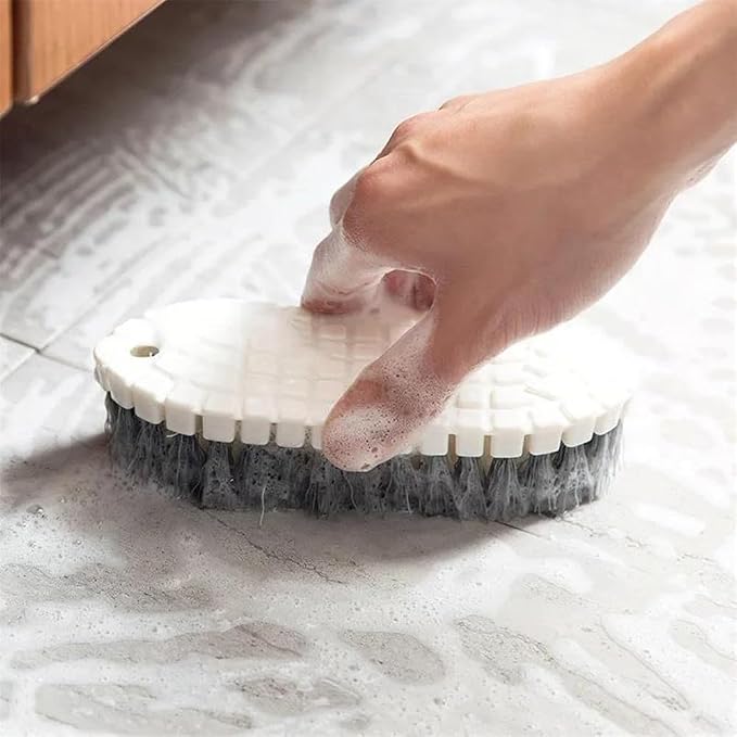2 Pcs Without Dead Corner Multi Purpose Heavy Duty Scrub Brush, Heavy Duty Hand - Image 5