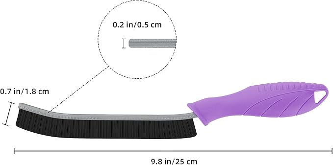 Hard Bristle Crevice Cleaning Brush - Image 7
