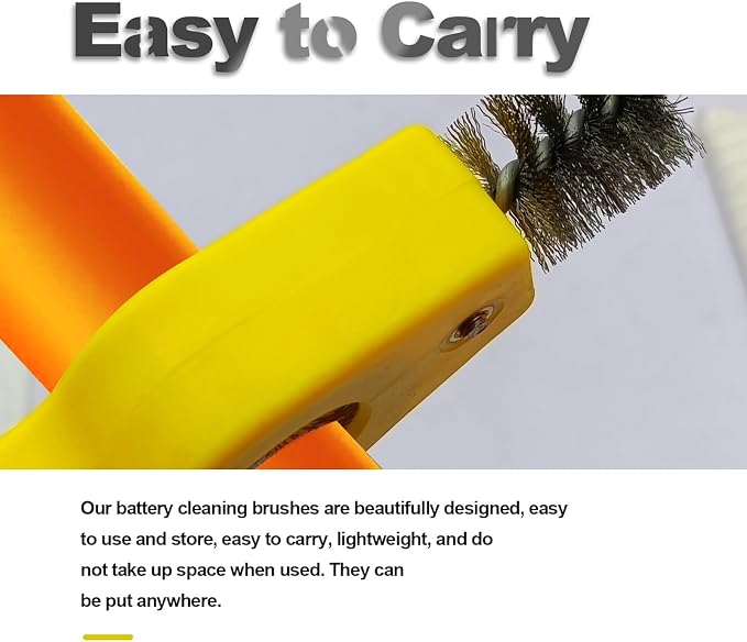 ZOKYUYS® 4 in 1 Car Battery Cleaning Brush, Anti-Corrosion Battery Terminals - Image 6