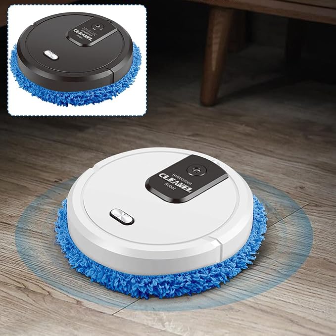 Smart Dust Auto Sweeper, Wet and Dry Mopping Sweeping Robot Auto Cleaner Floor - Image 5