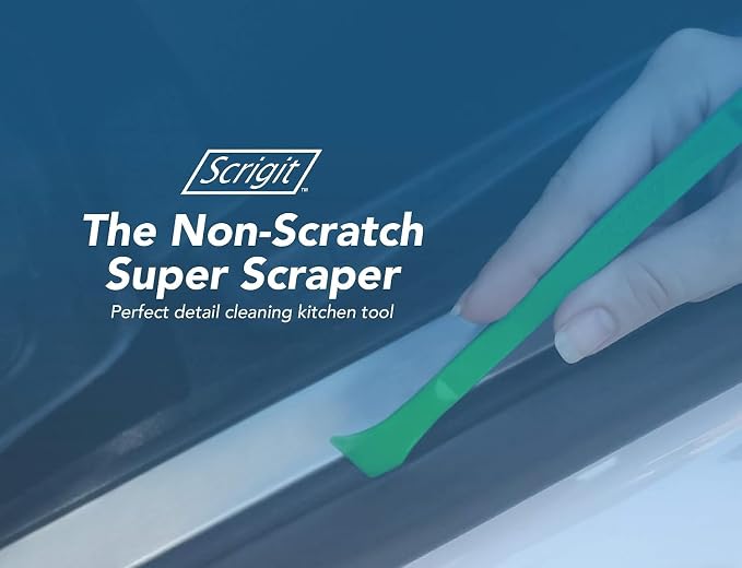 Scrigit Scraper Wide Blade No-Scratch Plastic Scraper Tool, 3 Pack - Image 8