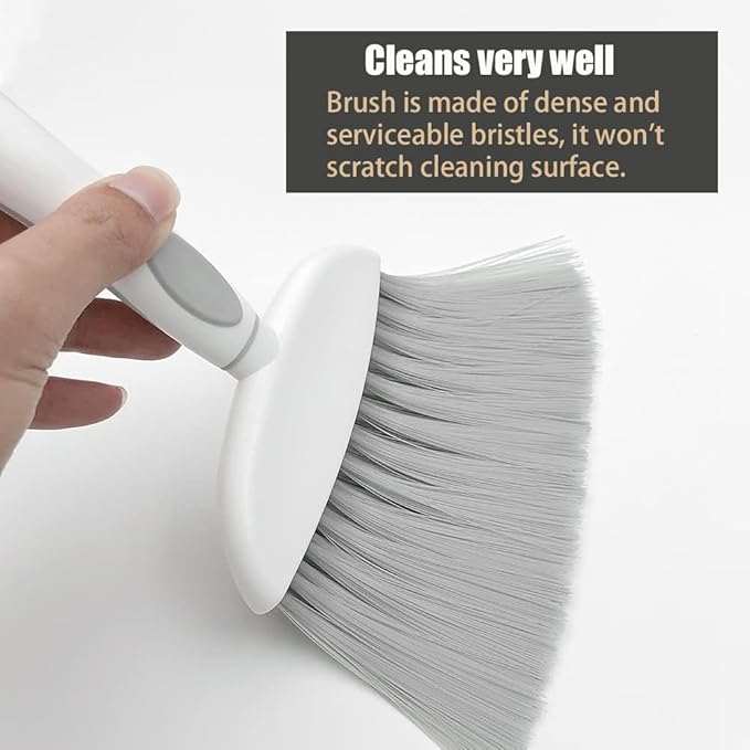 Dust pan, Small Broom and Dustpan Set, Mini Dustpan and Brush Set, Small Hand - Image 2