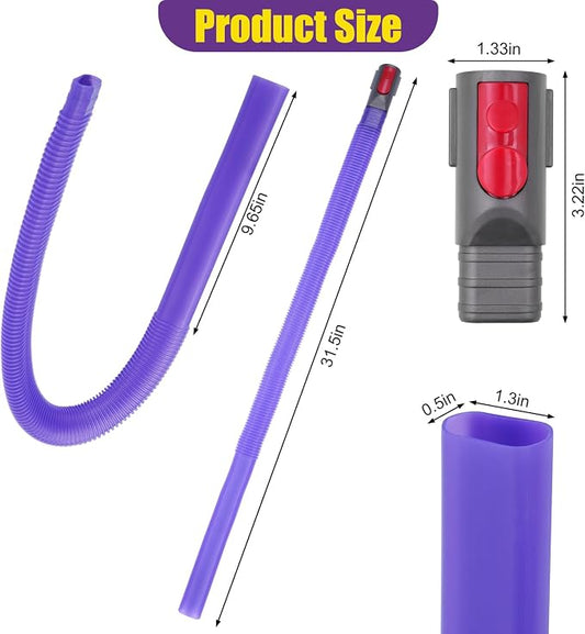 Vacuum Crevice Cleaning Attachment Set, Fits Dyson V7 V8 V10 V11 V15 GEN5 - Image 2