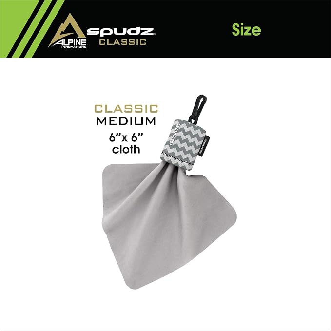 SPUDZ Classic Microfiber Lens Cleaner – Clip-On Pouch, Washable – - Image 5