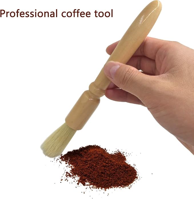 4 Packs Coffee Grinder Brush, DanziX Wooden Cleaning Brush - Image 5