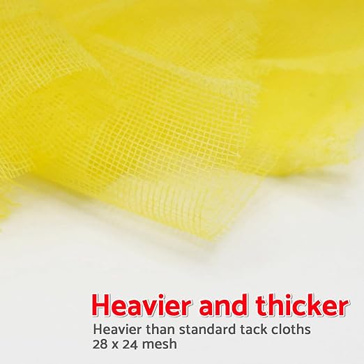 S&F STEAD & FAST Tack Cloth, Heavy Duty High Density 28×24 Mesh, Tack Cloths - Image 4