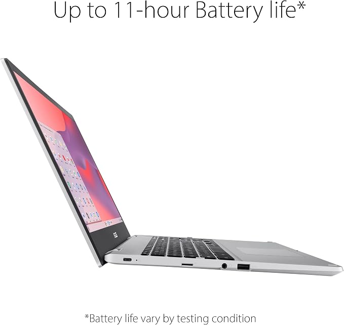 ASUS Chromebook CX1, 15.6" FHD NanoEdge Display, Intel Celeron N4500 Processor - Image 4