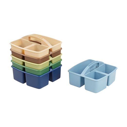 ECR4Kids 3-Compartment Storage Caddy, Storage Organizer by ECR4Kids