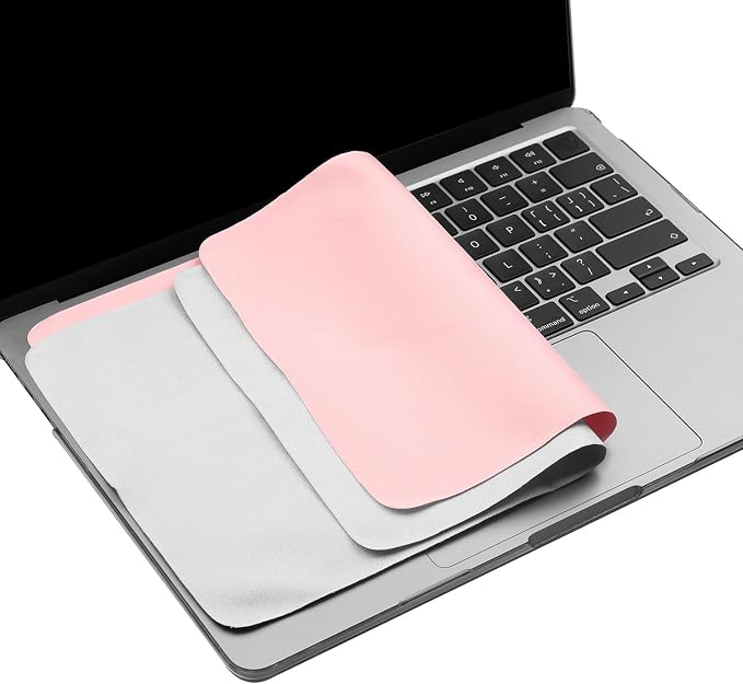 2 Pack Microfiber Liner Cleaning Cloth Screen Keyboard Imprint Protection by MUBUY