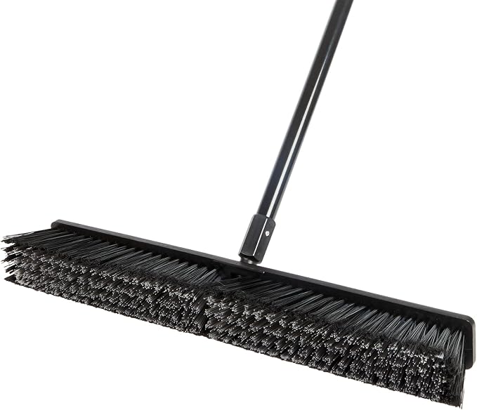 Restaurantware-Clean Tek Professional 23.62 Inch Push Broom, 1 Heavy-Duty Broom - Image 2