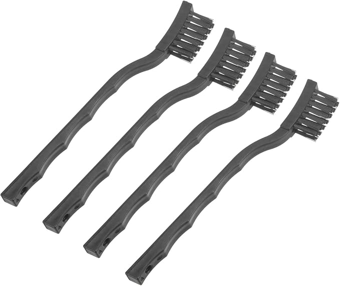 uxcell 4 Pcs Anti Static ESD Brush Portable Plastic Handle Nylon Lab Cleaning by uxcell