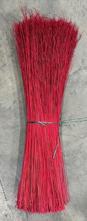 Dyed Broomcorn 20" Hurl for Broom Making and Crafting by ParkerHomestead