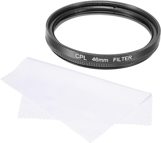 MECCANIXITY 46mm Circular Polarizer Filter, Double Sided Multi-Layer Coatings by MECCANIXITY