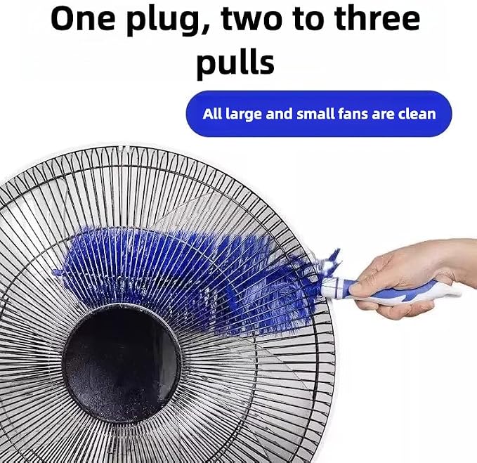 Extended Reach Fan Cleaning Brush Deep Access Duster - Image 3