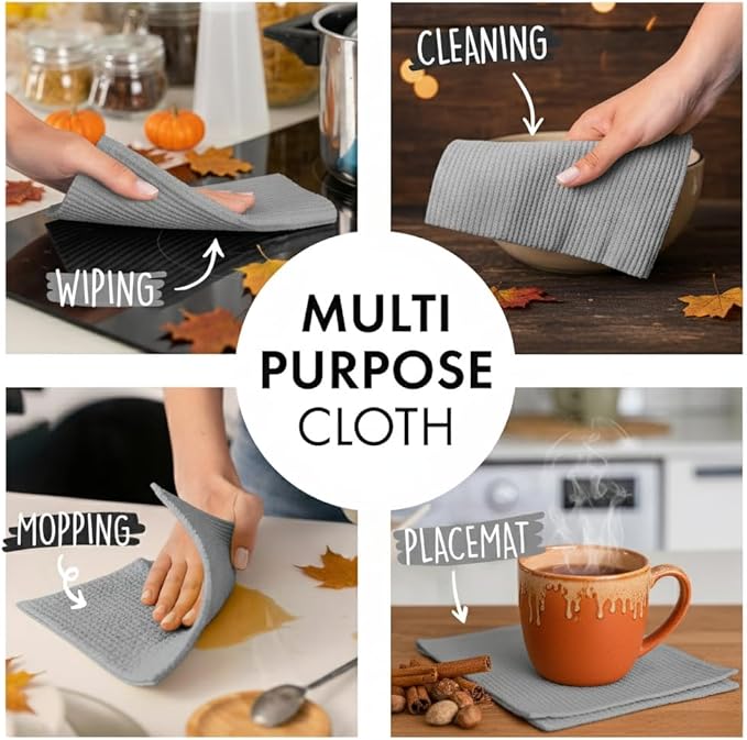 SUPERSCANDI 10 Pack Swedish Dishcloths - Image 5
