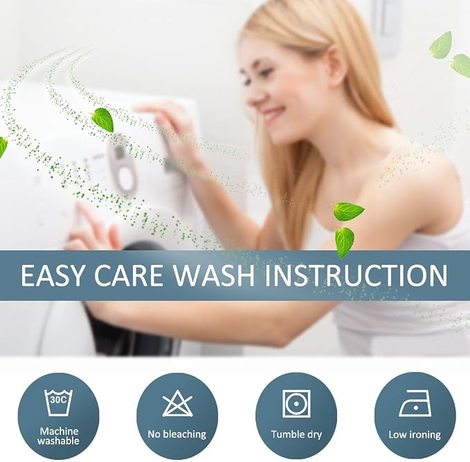 PONY DANCE Gray Black Out Curtains 54 inch Long, Thermal Insulated Draperies - Image 9