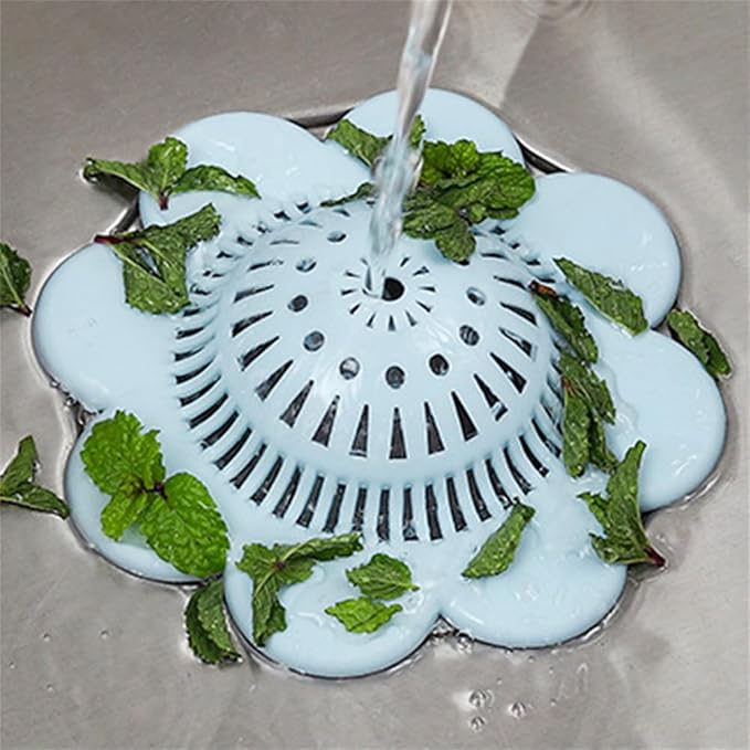 Hair Catcher Silicone Hair Stopper Shower Drain Covers - Image 3
