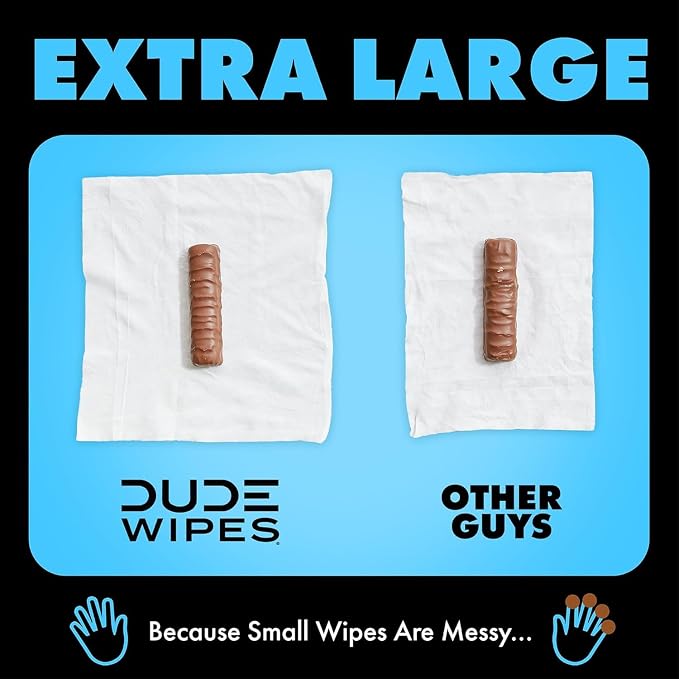 DUDE Wipes Unscented Travel Wipes - Image 4