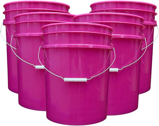 House Naturals 5 Gallon Premium HPDE Plastic Bucket by House+Naturals
