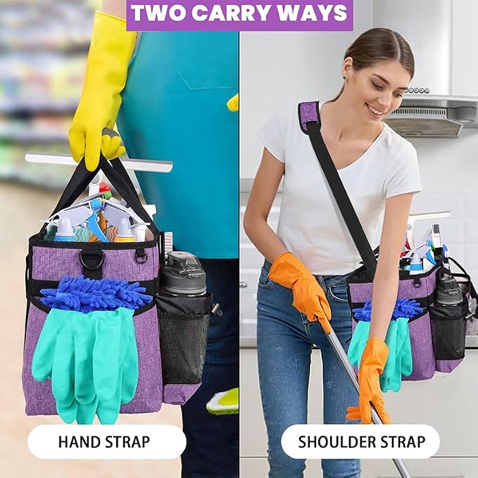 Wearable Cleaning Caddy Bag, Cleaning Supply Tote - Image 5