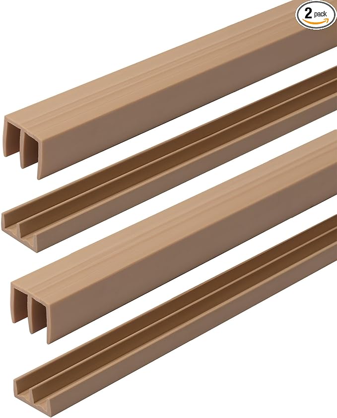 1/4" Panel Sliding Door Track by OutwaterIndustries