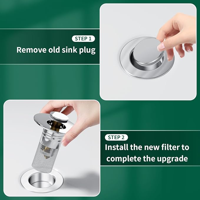3 in 1 Sink Drain Strainer - Image 6