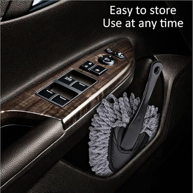 Multi-Functional Car Duster Cleaning Dirt Dust Clean Brush Dusting Tool Mop - Image 7