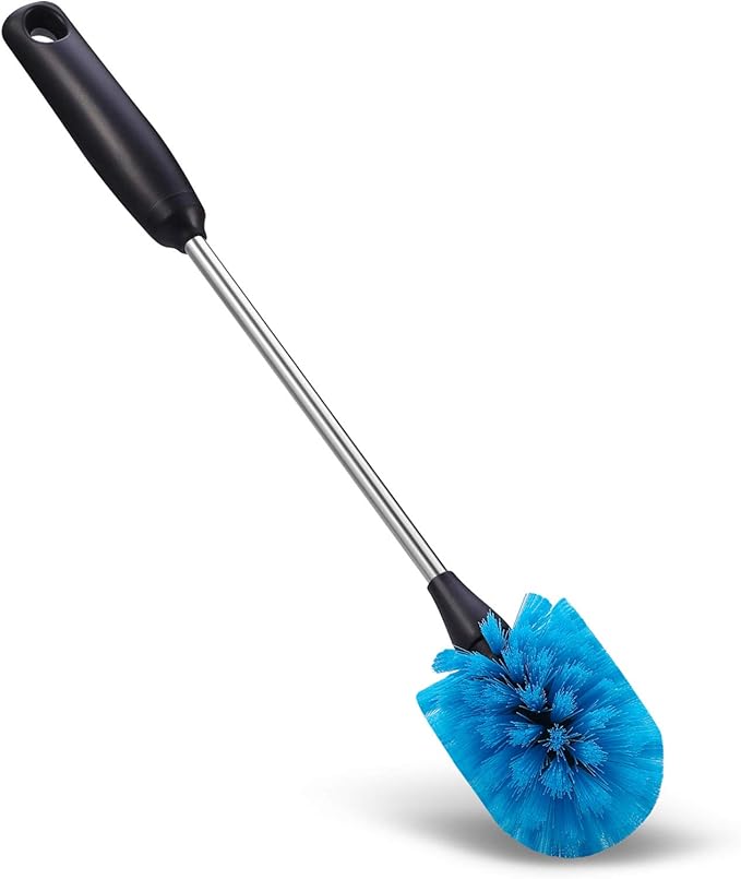 3-in-1 Stainless Steel Bottle Brush and Straw Cleaning Set, Long Handle Scrub - Image 3