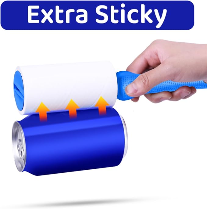 Sticky Lint Roller for Pet Hair: Lint Remover for Dog Cat Hair Mega Value Set - Image 3