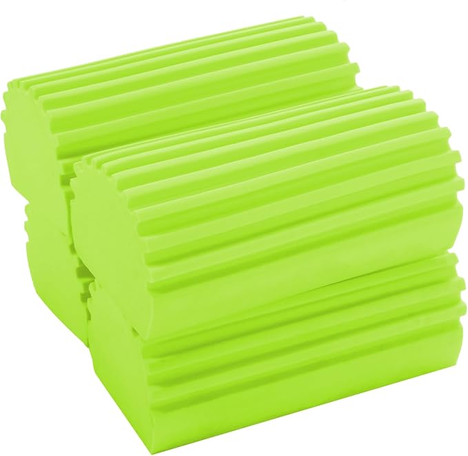 4-Pack Damp Cleaning Sponge Brush Set - Image 3