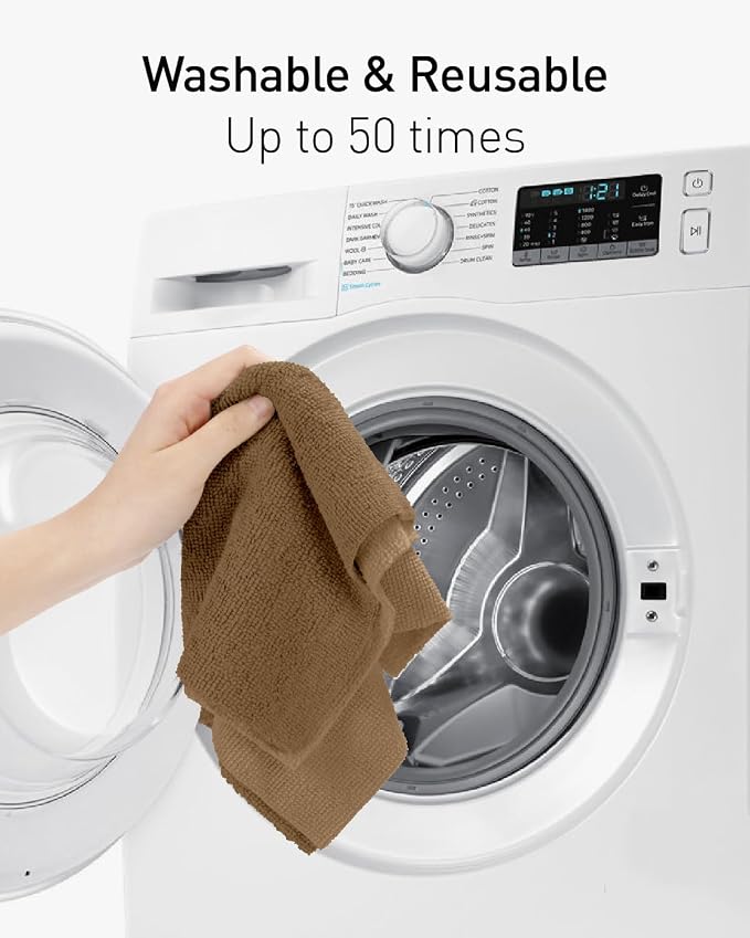 Fantasticlean Microfiber Cleaning Cloth Roll -30 Pack, Tear Away Microfiber - Image 6