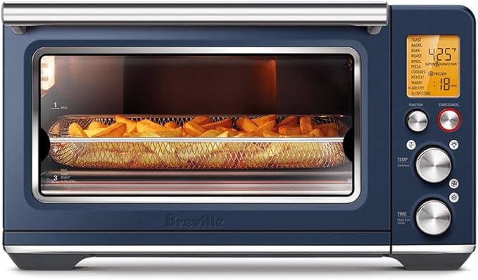 Breville BOV860DBL Smart Oven Air Fryer and Convection Oven, Damson Blue by Breville