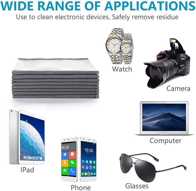 ZHIDIAN Screens Cleaning Microfiber Suede Cloth, Camera Lenses, Electronics - Image 4