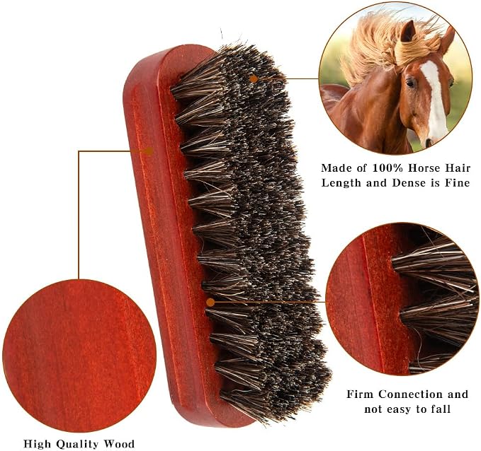 Shoe Brush, Shoe Brushes Shoe Shine Brush Brush Shoe Polish Brush - Image 2
