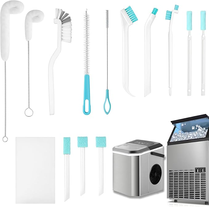 Potanro Ice Machine Cleaner Brush Sets, Gap Crevice Cleaning Brushes Tools by Potanro