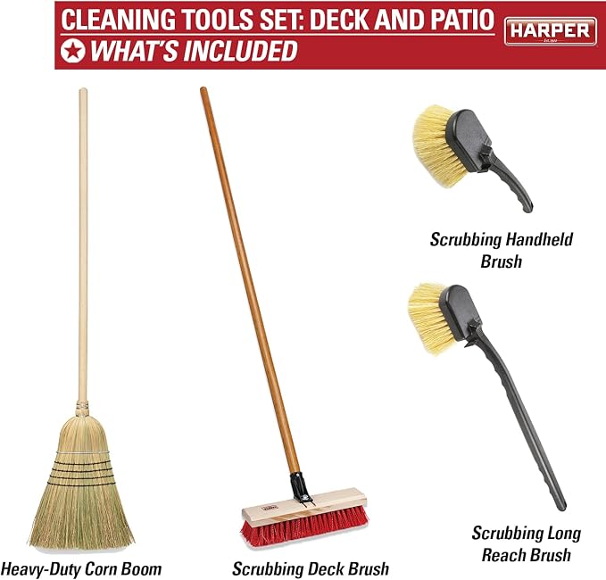 Harper 37518100 Deck/Patio Cleaning Set - Image 2