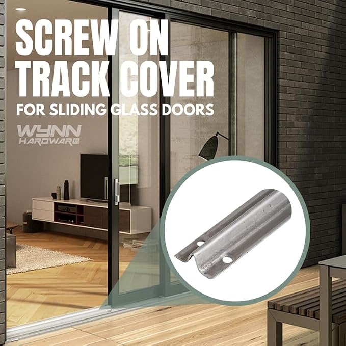 Stainless Steel Screw-on Track Cover - Image 4