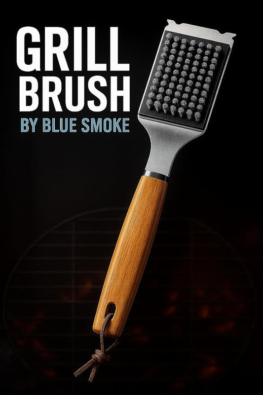 Blue Smoke Grill Brush and Scraper – Heavy Duty BBQ Cleaner - Image 2