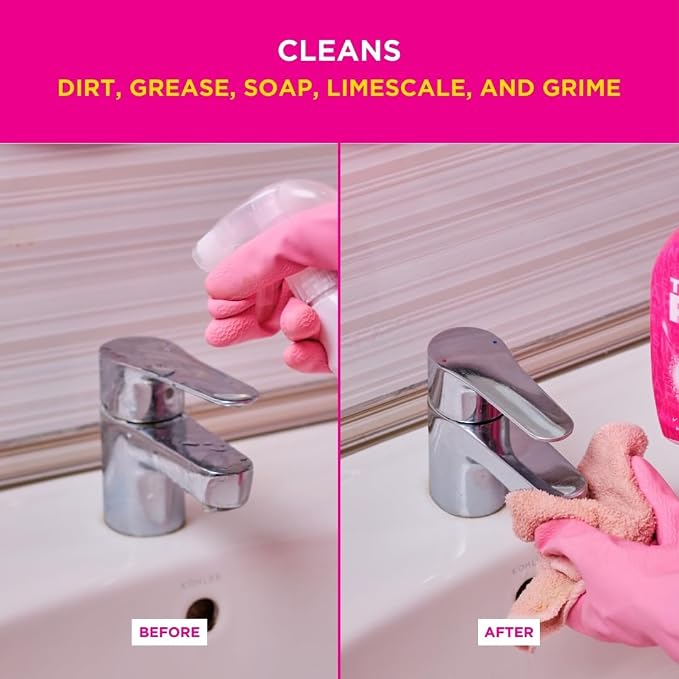Stardrops - The Pink Stuff - Miracle Bathroom Foam Cleaner 750ml - Baths - Image 8
