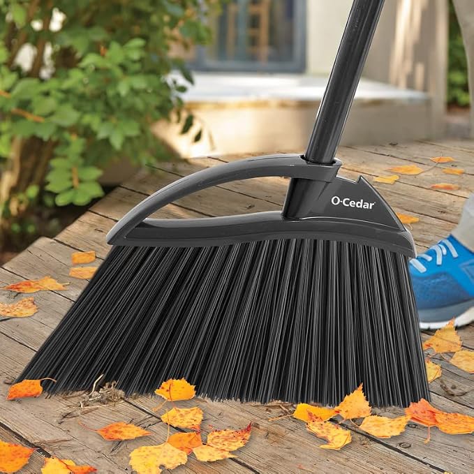 O-Cedar Angle Broom 157950 Outdoor Power Angle Broom - Image 7