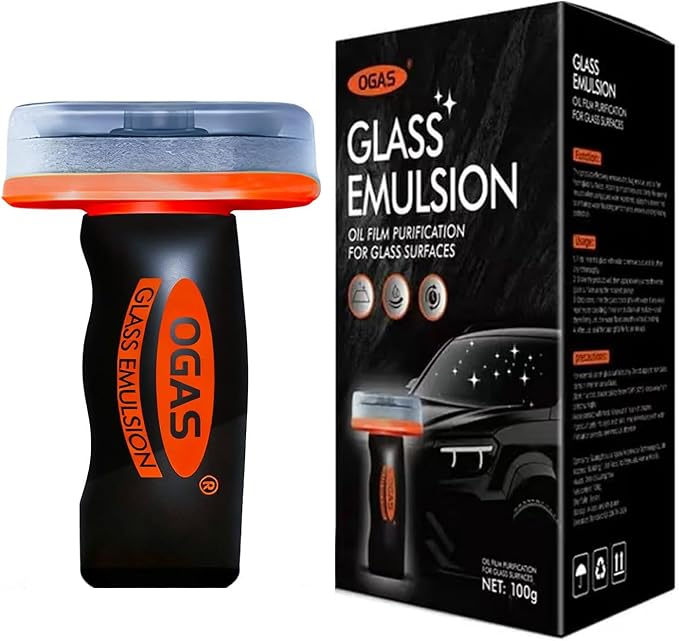 Glass Oil Film Remover for Car, Glass Emulsion Cleaner, Automotive Oil Film by MULPG